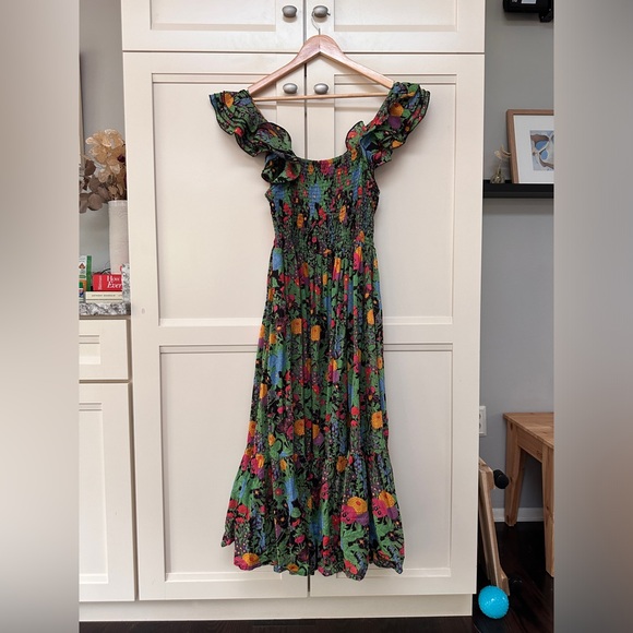 Mille Olympia Dress (M) in Botanica - Picture 2 of 4